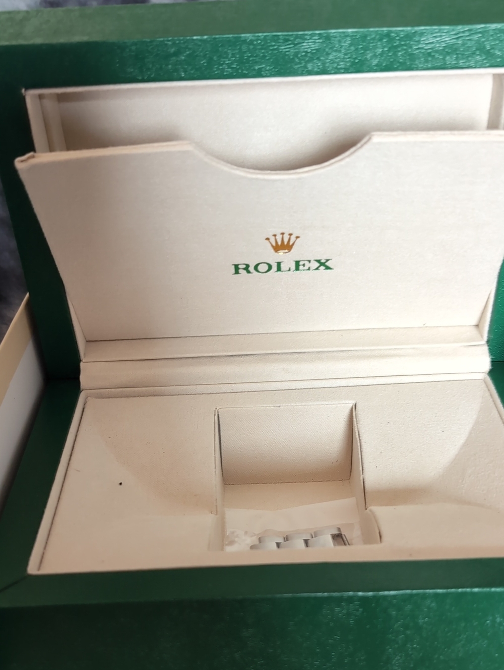 Rolex Silver Bracelet Watch with Black Dial ( Refurbished ) - Picture 12 of 12